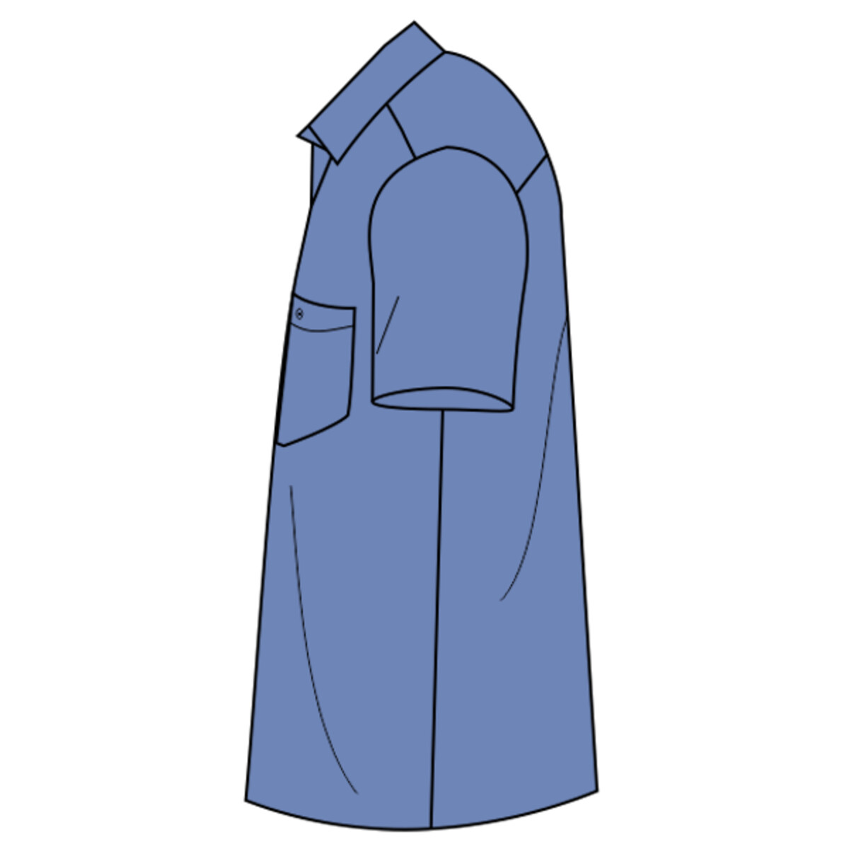 Left Sleeve (Short)