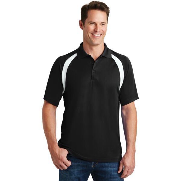 Dry Zone ® Colorblock Raglan Polo Thumbnail
