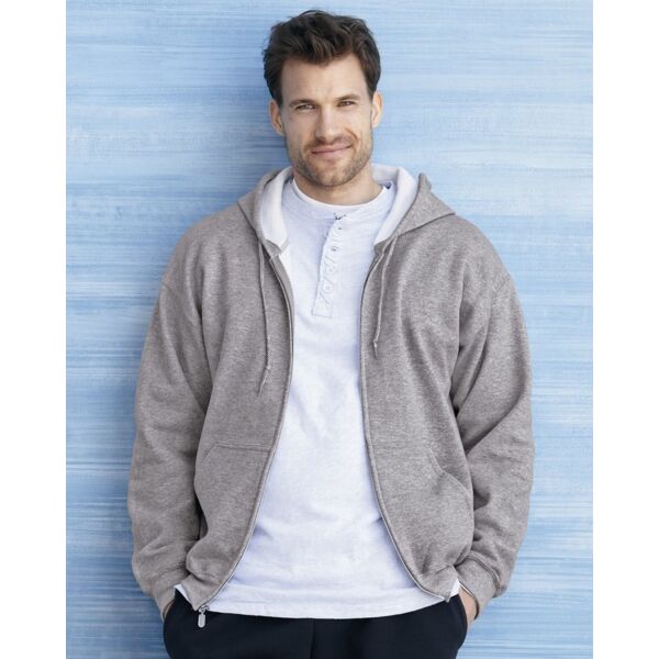 DryBlend® Full-Zip Hooded Sweatshirt Thumbnail