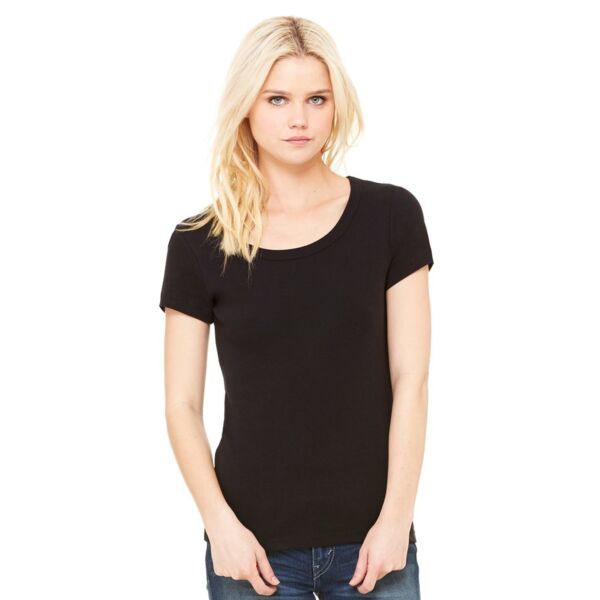 Women's Baby Rib Scoopneck Tee Thumbnail