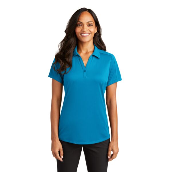 Women's Diamond Jacquard Polo Thumbnail