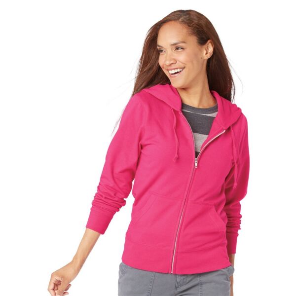 Women's Zip French Terry Hoodie Thumbnail