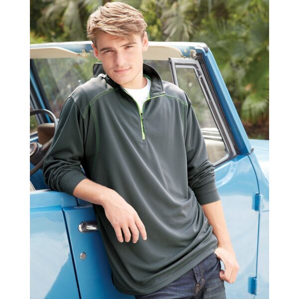 Shadow Mesh Quarter-Zip Pullover Thumbnail