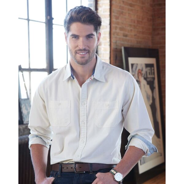 Vintage Chambray Long Sleeve Shirt Thumbnail