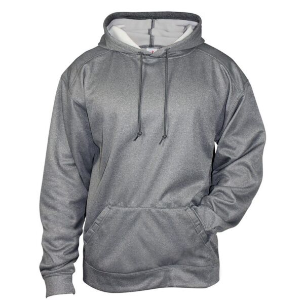Pro Heather Hooded Sweatshirt Thumbnail
