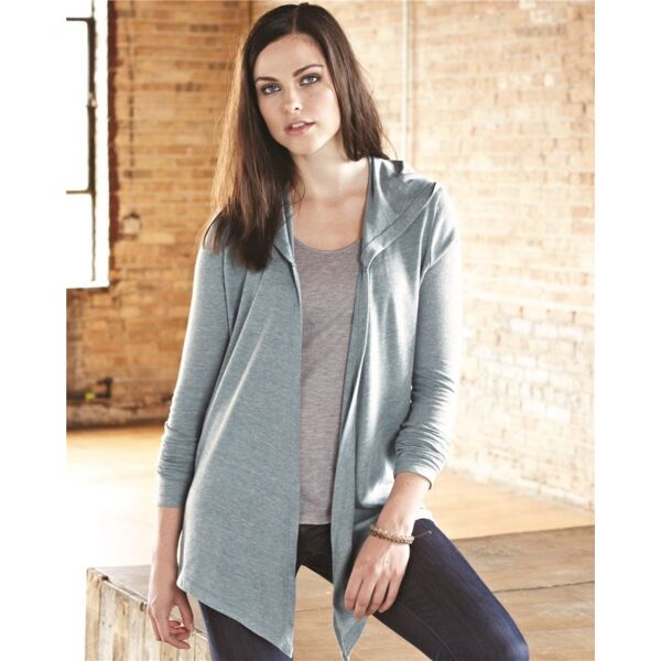 Women's Eco-Jersey Hooded Warm-Up Wrap Thumbnail