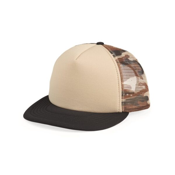 Foam Front Flat Bill Trucker Cap Thumbnail
