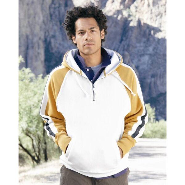 Vintage Quarter-Zip Hooded Sweatshirt Thumbnail