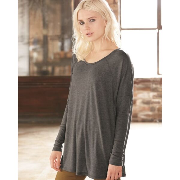 Women's Gauze Ramble Long Sleeve Raglan Tunic Thumbnail