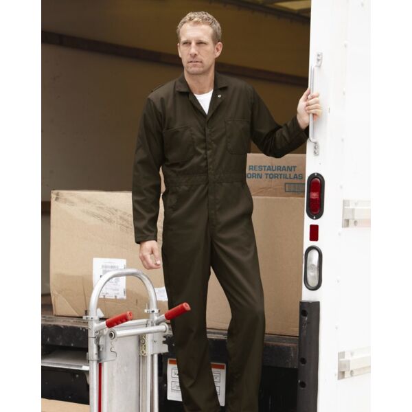 Twill Action Back Coverall Thumbnail