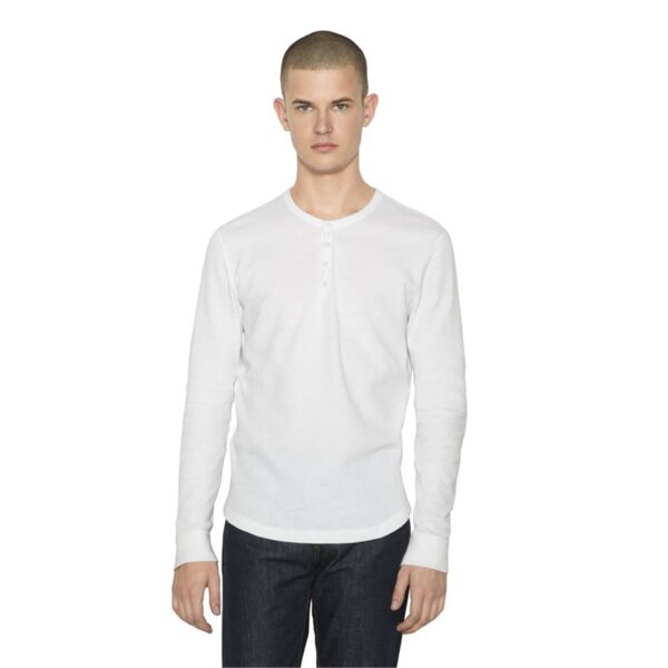 Unisex Baby Thermal Henley Thumbnail