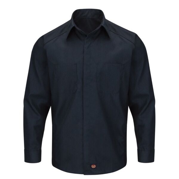 Striped Color Block Long Sleeve Shirt Thumbnail