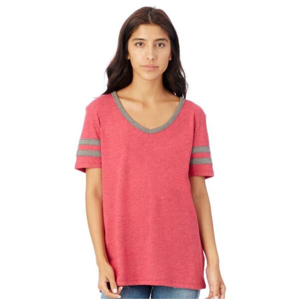 Women’s Vintage Jersey Varsity Tee Thumbnail