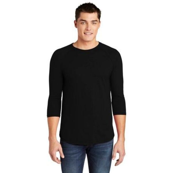Poly Cotton 3/4 Sleeve Raglan T Shirt Thumbnail