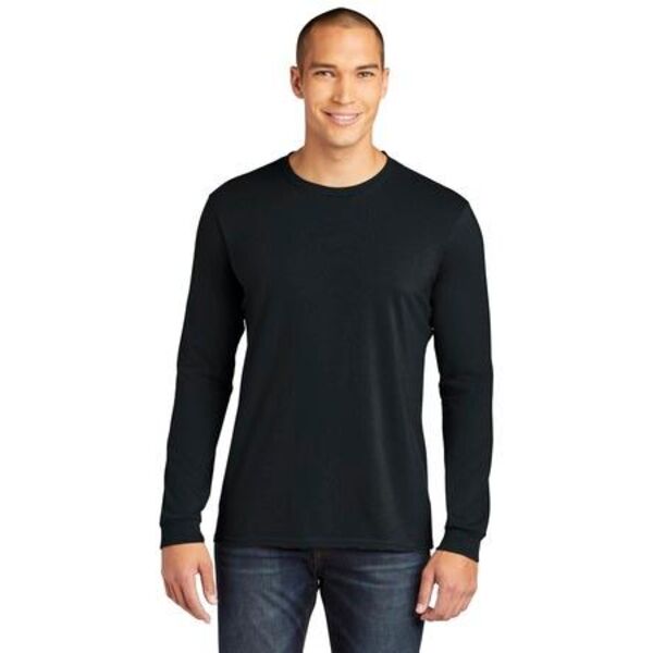 100% Combed Ring Spun Cotton Long Sleeve T Shirt Thumbnail