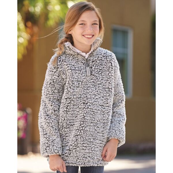 Youth Epic Sherpa Quarter-Zip Pullover Thumbnail