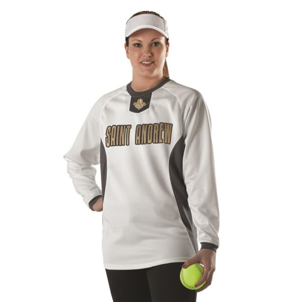 Youth Long Sleeve Practice Pullover Jersey Thumbnail