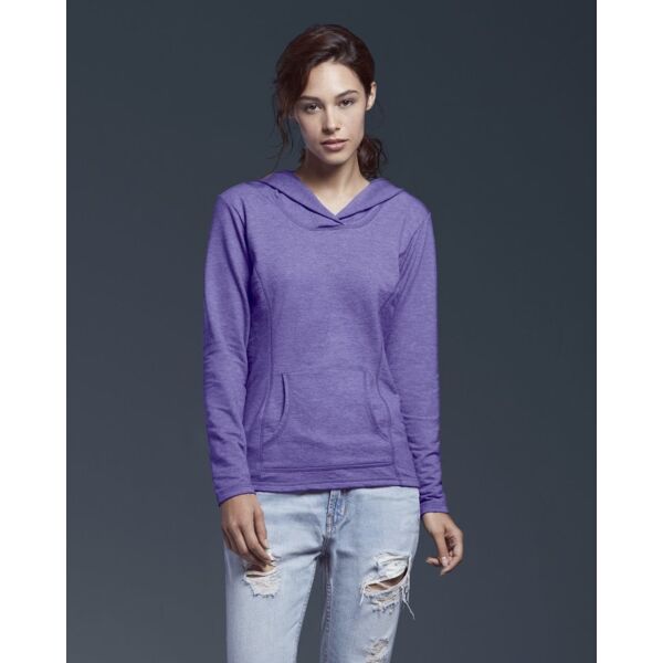 Women's Hooded French Terry Pullover Thumbnail